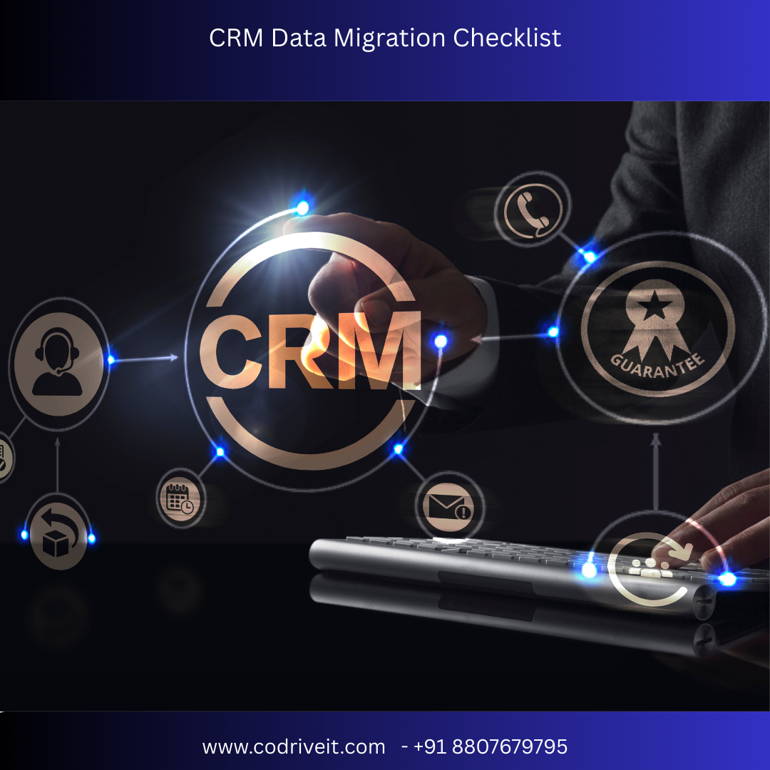 CRM Data Migration Checklist